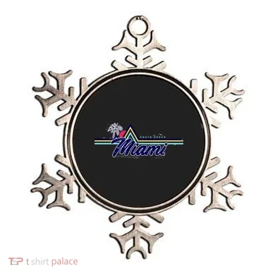 South Beach Miami Florida State Ornament