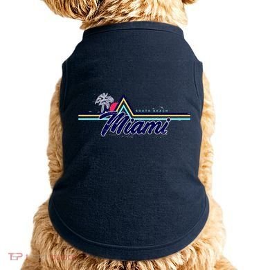 South Beach Miami Florida State Doggie Tank