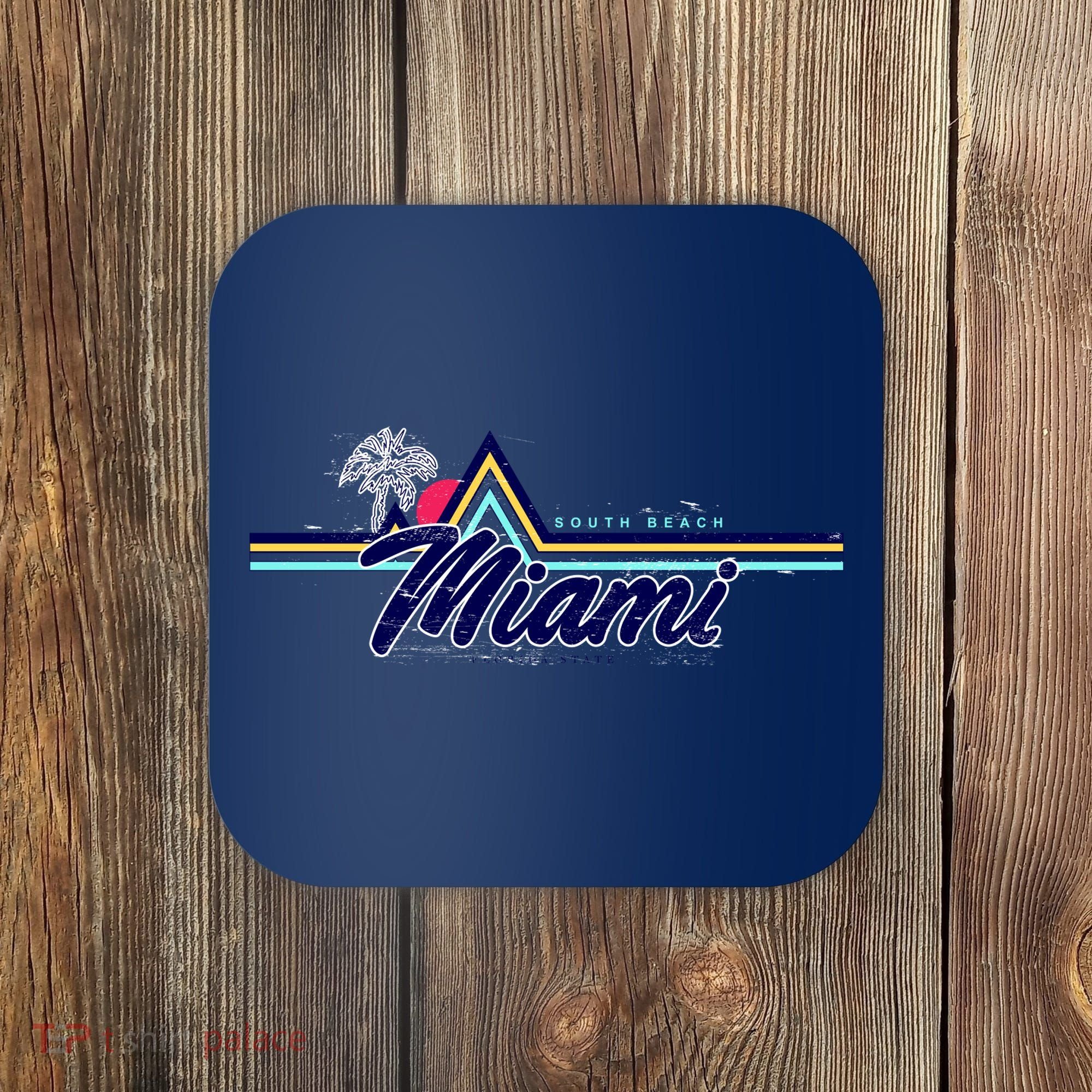 South Beach Miami Florida State Coaster