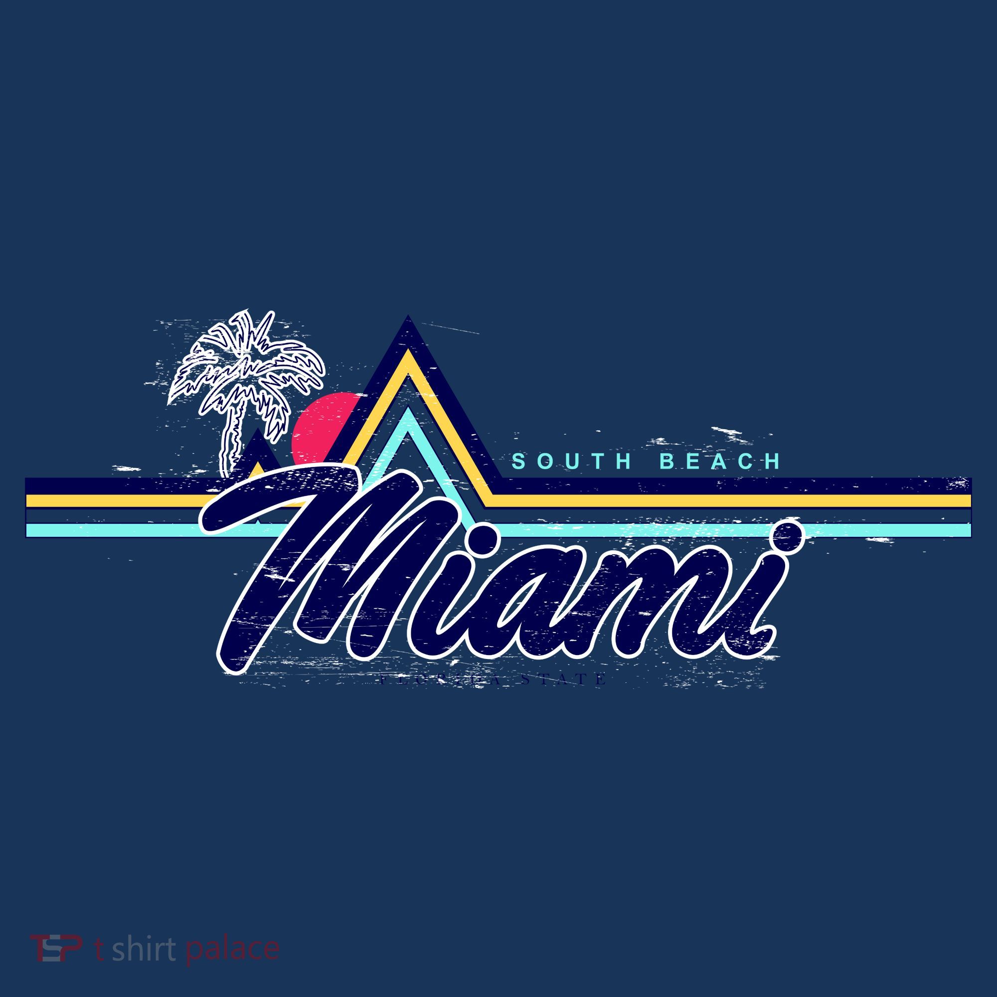 South Beach Miami Florida State Coaster