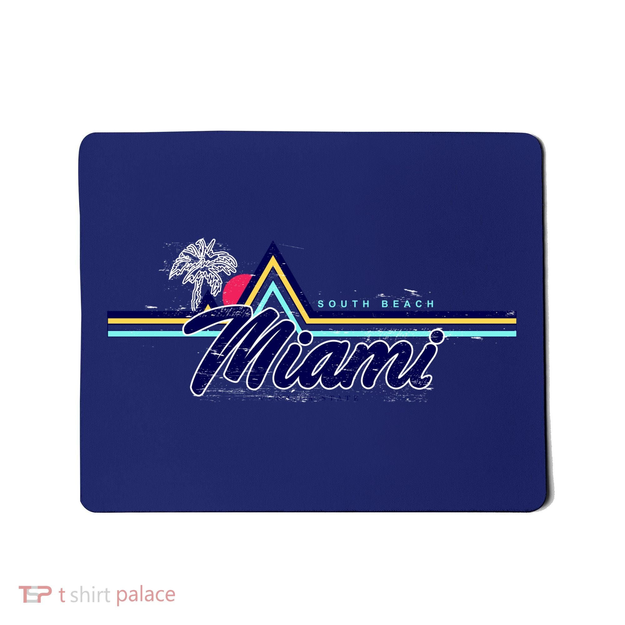 South Beach Miami Florida State Mousepad
