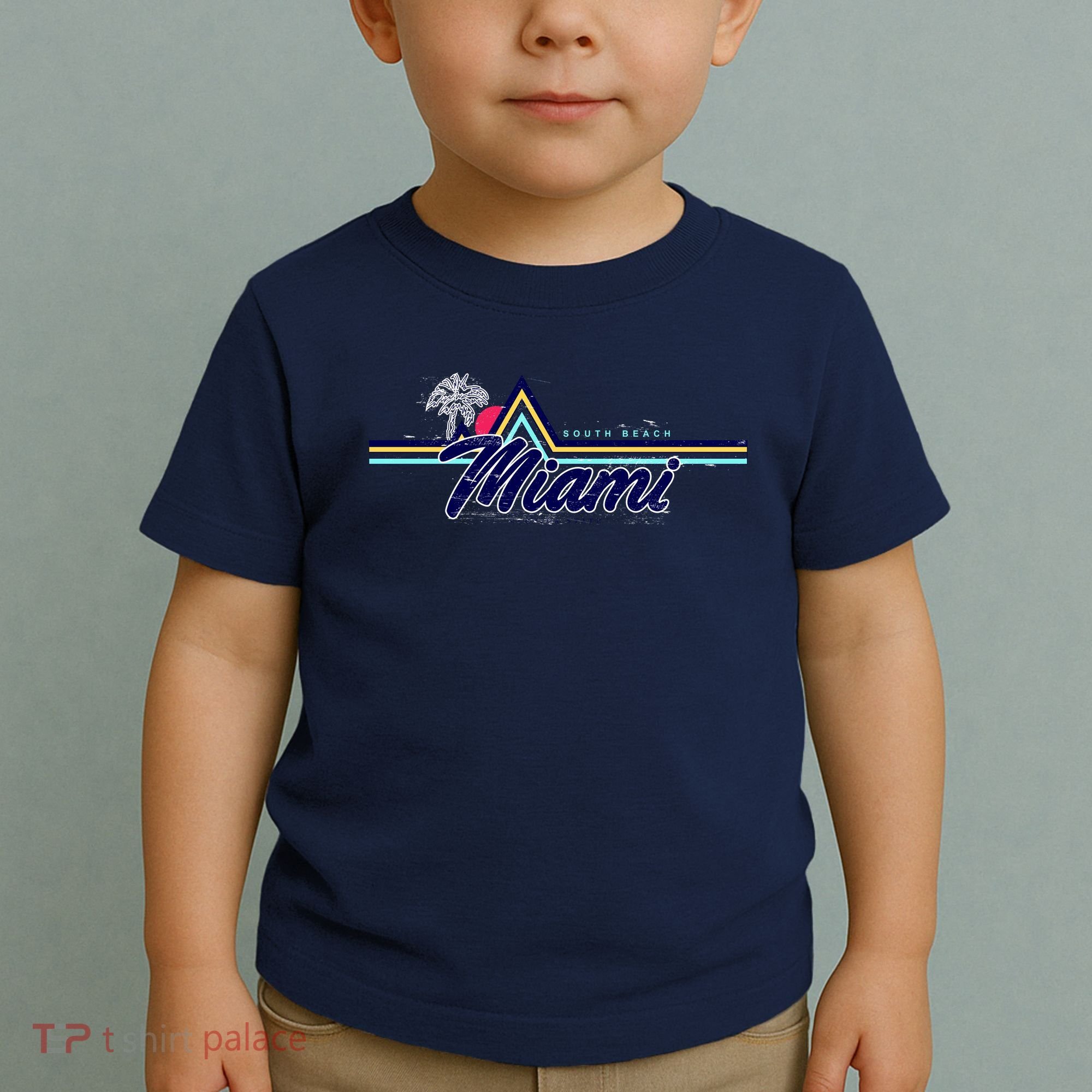 South Beach Miami Florida State Toddler T-Shirt