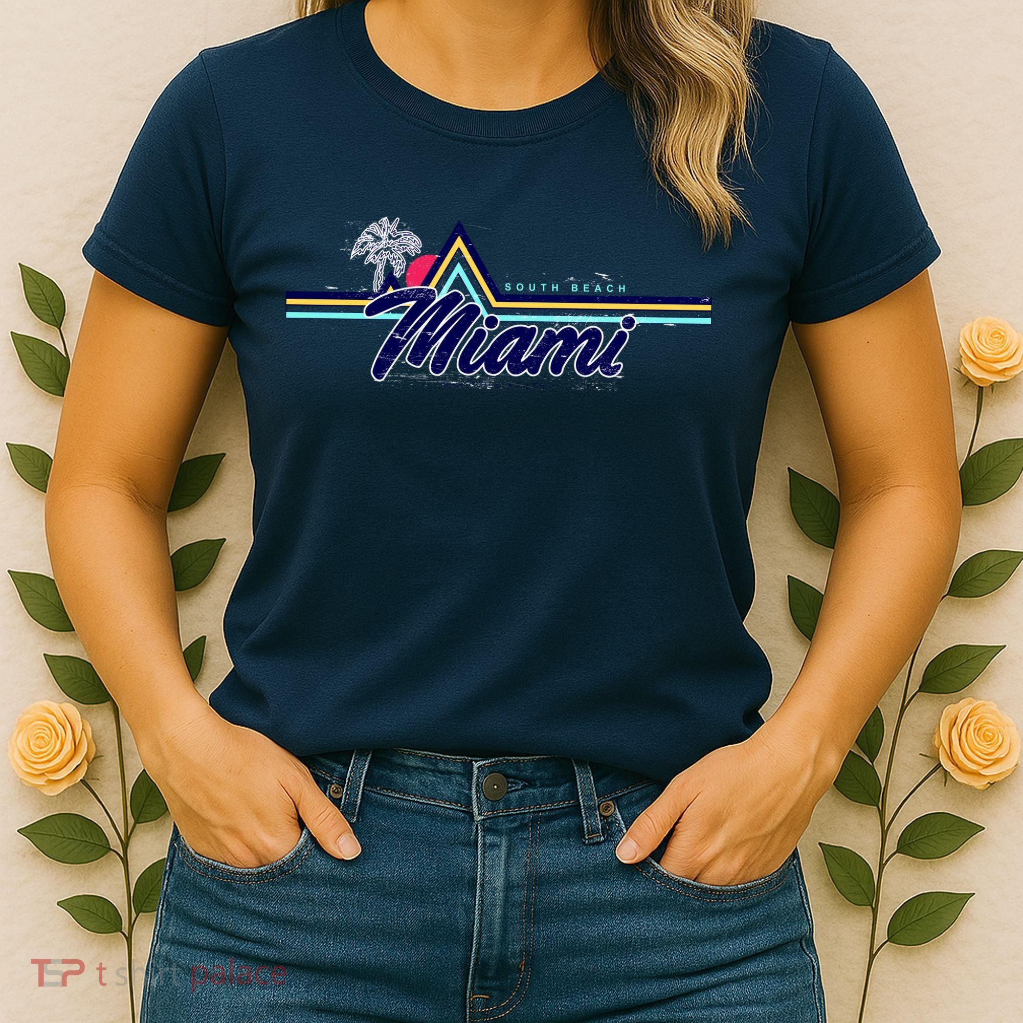 South Beach Miami Florida State Women's T-Shirt