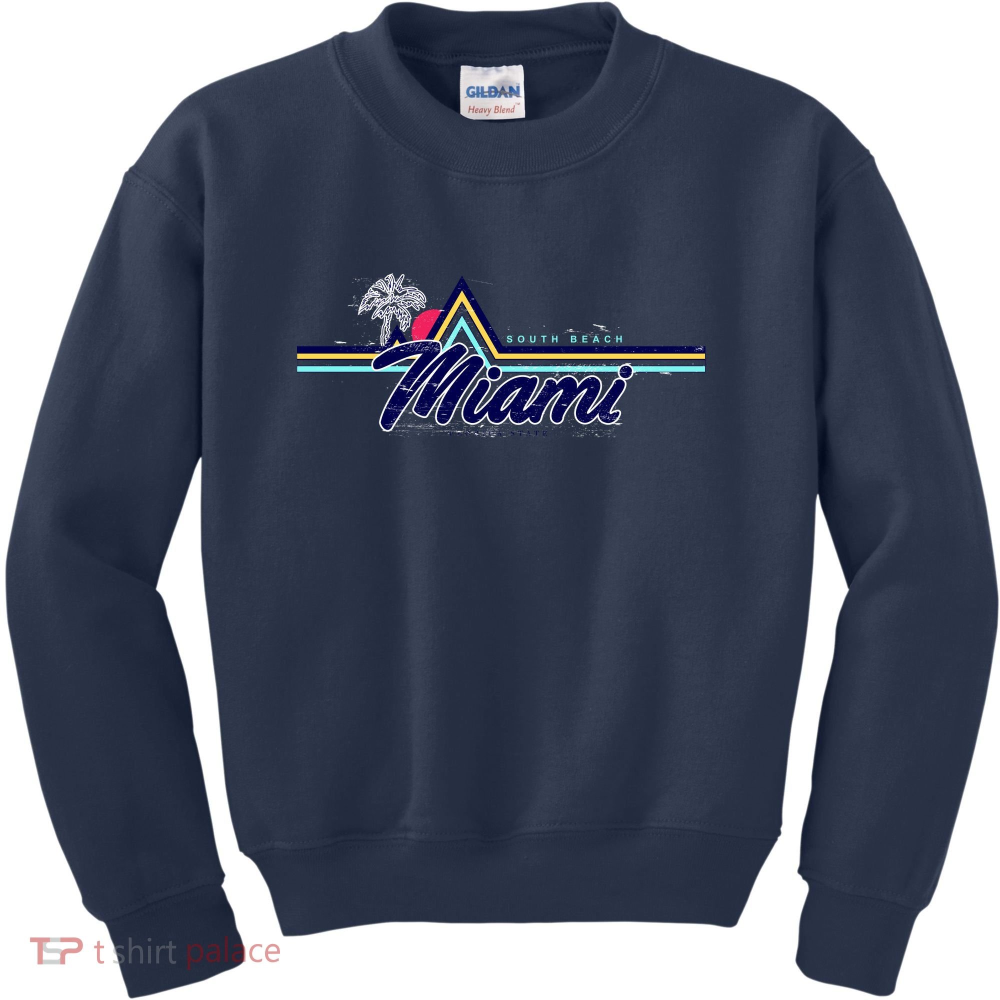 South Beach Miami Florida State Kids Sweatshirt