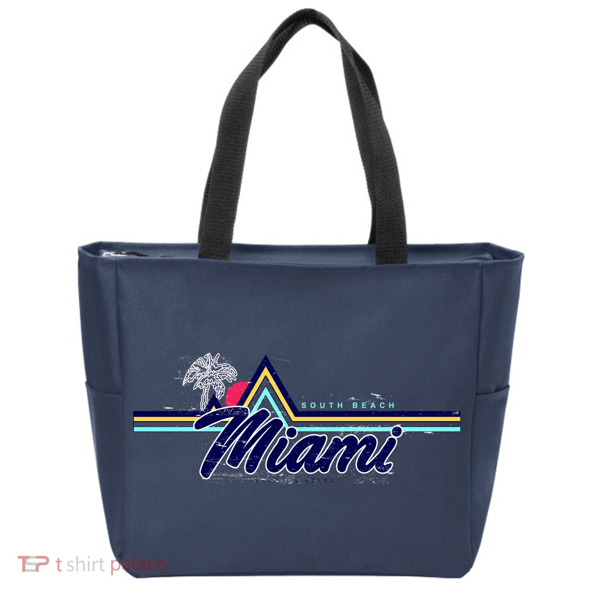 South Beach Miami Florida State Tote Bag