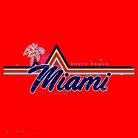 South Beach Miami Florida State Santa Hat thumb 1