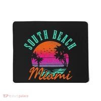 South Beach Miami Retro Florida Usa Souvenir Gift Mousepad thumb 0