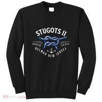 Stugots Belmar Nj Rope Retro Sarcastic Funny Boating Sweatshirt thumb 0