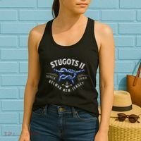 Stugots Belmar Nj Rope Retro Sarcastic Funny Boating Women's Tank Top thumb 2