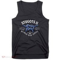 Stugots Belmar Nj Rope Retro Sarcastic Funny Boating Tank Top thumb 0