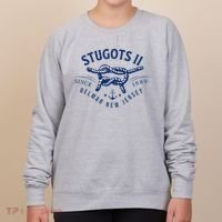 Stugots Belmar Nj Rope Retro Sarcastic Funny Boating Women's Sweatshirt thumb 0