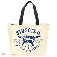 Stugots Belmar Nj Rope Retro Sarcastic Funny Boating Tote Bag thumb 0