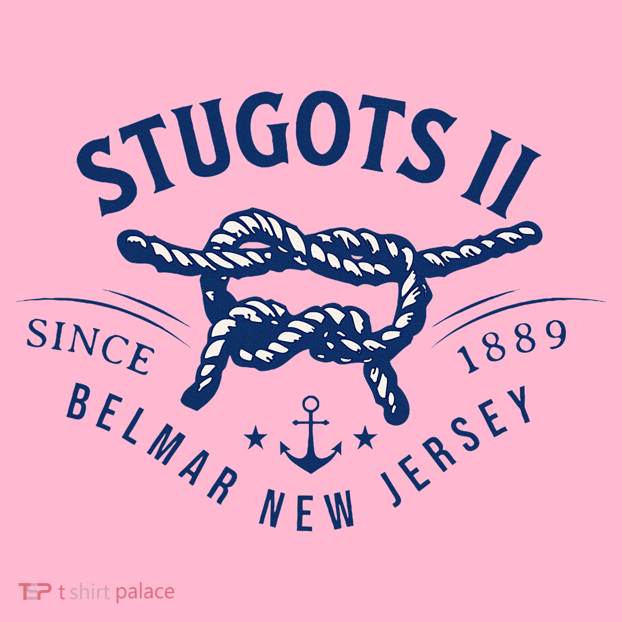 Stugots Belmar Nj Rope Retro Sarcastic Funny Boating Coaster