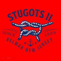 Stugots Belmar Nj Rope Retro Sarcastic Funny Boating Santa Hat thumb 1