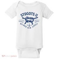 Stugots Belmar Nj Rope Retro Sarcastic Funny Boating Baby Bodysuit thumb 0