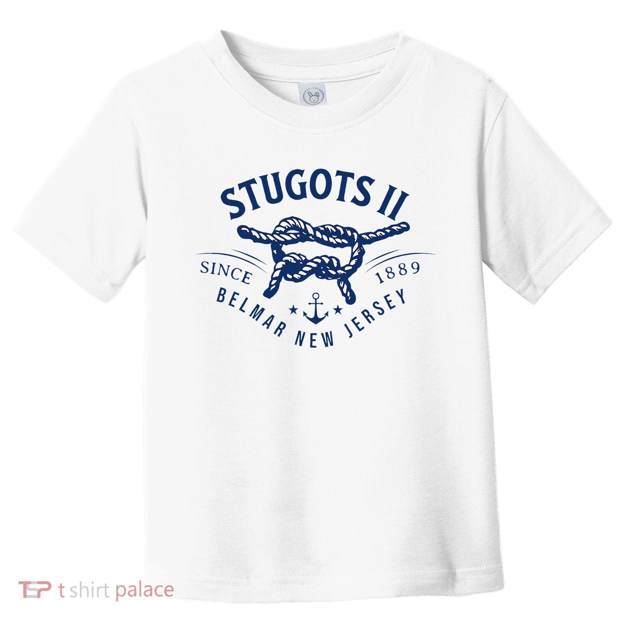 Stugots Belmar Nj Rope Retro Sarcastic Funny Boating Toddler T-Shirt