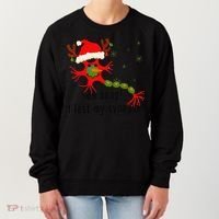 Science Brain Neuron Christmas Neurology Science Teacher Women's Sweatshirt thumb 0