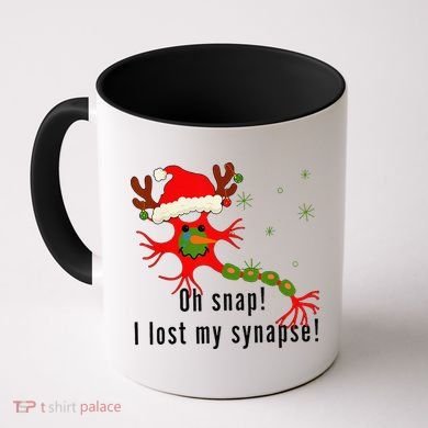 Science Brain Neuron Christmas Neurology Science Teacher Coffee Mug