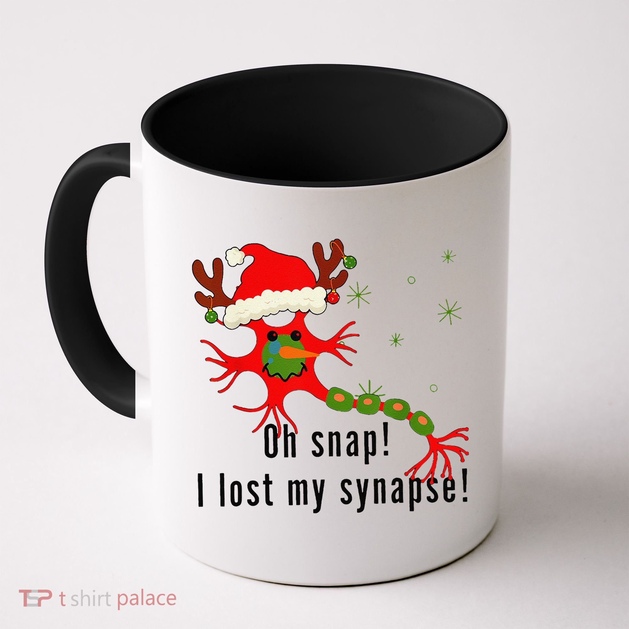 Science Brain Neuron Christmas Neurology Science Teacher Coffee Mug