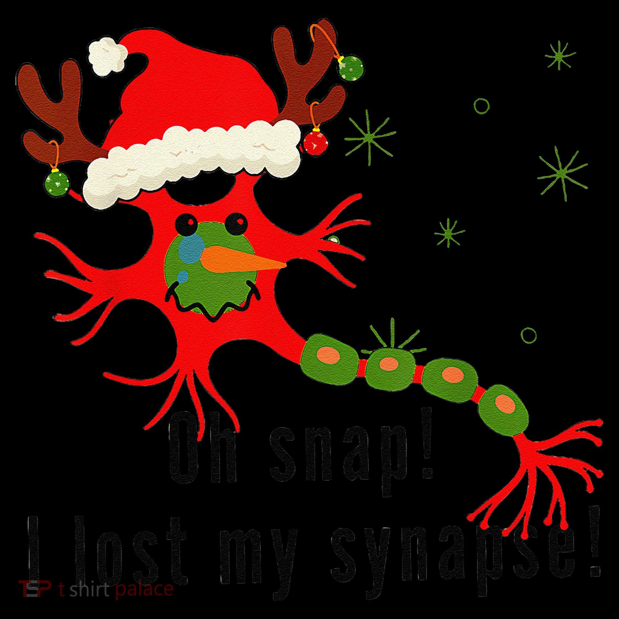 Science Brain Neuron Christmas Neurology Science Teacher Women's Hoodie