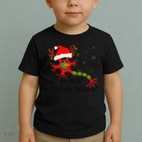 Science Brain Neuron Christmas Neurology Science Teacher Toddler T-Shirt thumb 2