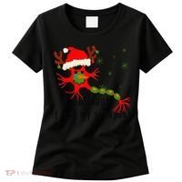 Science Brain Neuron Christmas Neurology Science Teacher Women's T-Shirt thumb 0