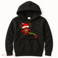 Science Brain Neuron Christmas Neurology Science Teacher Kids Hoodie thumb 0