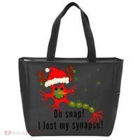 Science Brain Neuron Christmas Neurology Science Teacher Tote Bag thumb 0