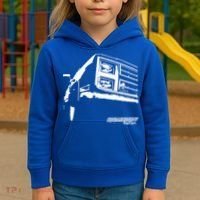 Square Body Nation Squarebody Truck Lovers Kids Hoodie thumb 3