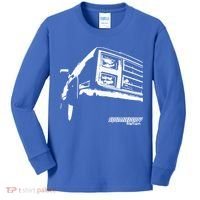 Square Body Nation Squarebody Truck Lovers Kids Long Sleeve Shirt thumb 0