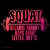 Squat Because Nobody Raps About Little Butts Squat Gym Gift Coffee Mug thumb 5