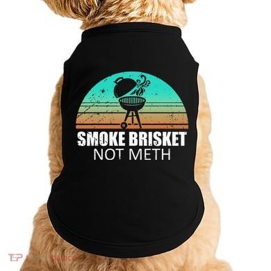 Smoke Brisket Not Mesh Crack Grilling Smoking Father Doggie Tank