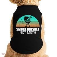 Smoke Brisket Not Mesh Crack Grilling Smoking Father Doggie Tank thumb 0