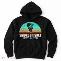 Smoke Brisket Not Mesh Crack Grilling Smoking Father Hoodie thumb 0