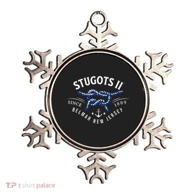 Stugots Belmar Nj Rope Retro Sarcastic Funny Boating Ornament