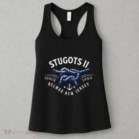 Stugots Belmar Nj Rope Retro Sarcastic Funny Boating Women's Tank Top thumb 3