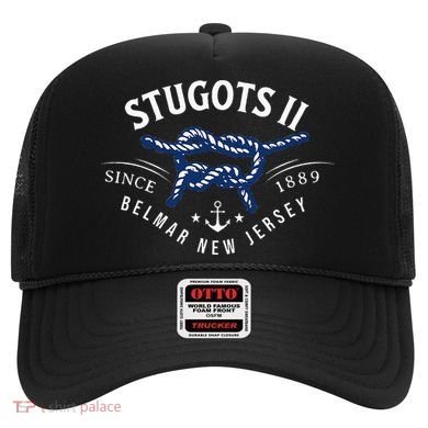 Stugots Belmar Nj Rope Retro Sarcastic Funny Boating Hat