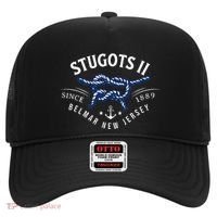 Stugots Belmar Nj Rope Retro Sarcastic Funny Boating Hat thumb 0
