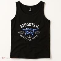 Stugots Belmar Nj Rope Retro Sarcastic Funny Boating Tank Top thumb 2