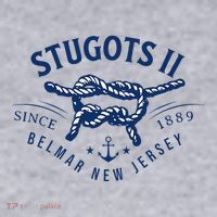 Stugots Belmar Nj Anchor Distressed Sarcastic Boating Women's Sweatshirt thumb 2