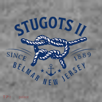 Stugots Belmar Nj Anchor Distressed Sarcastic Boating Toddler Hoodie thumb 2