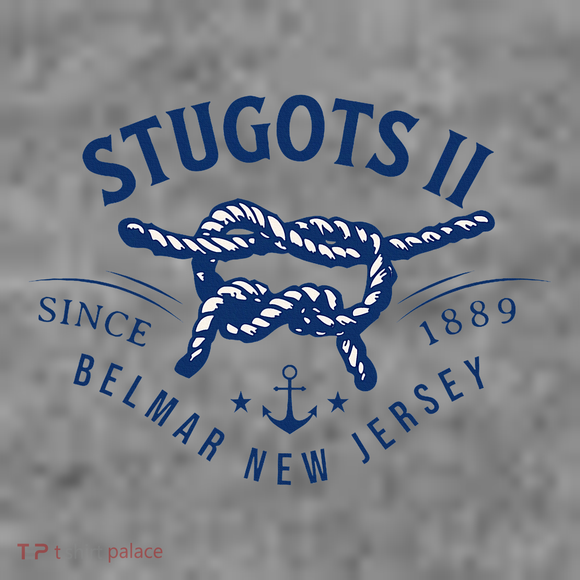 Stugots Belmar Nj Anchor Distressed Sarcastic Boating Toddler Hoodie