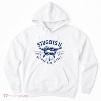 Stugots Belmar Nj Anchor Distressed Sarcastic Boating Hoodie thumb 0