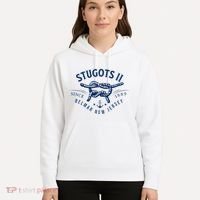 Stugots Belmar Nj Anchor Distressed Sarcastic Boating Hoodie thumb 5
