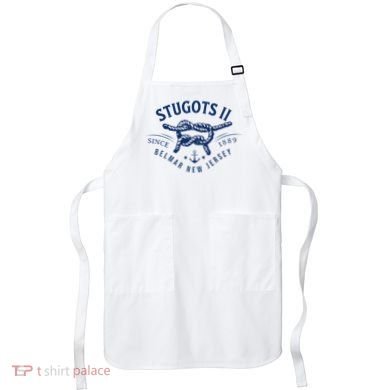 Stugots Belmar Nj Anchor Distressed Sarcastic Boating Apron