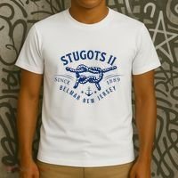 Stugots Belmar Nj Anchor Distressed Sarcastic Boating T-Shirt thumb 3