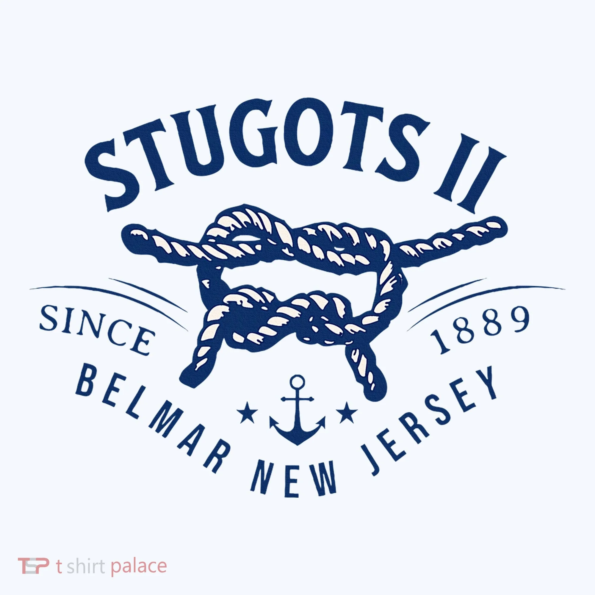 Stugots Belmar Nj Anchor Distressed Sarcastic Boating Button