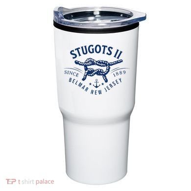 Stugots Belmar Nj Anchor Distressed Sarcastic Boating Tumbler