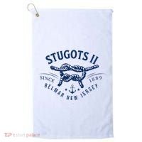 Stugots Belmar Nj Anchor Distressed Sarcastic Boating Golf Towel thumb 0