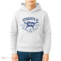 Stugots Belmar Nj Anchor Distressed Sarcastic Boating Kids Hoodie thumb 4